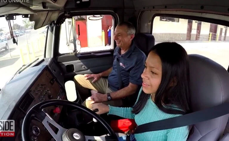 Dave with Student Driver